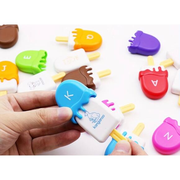 Learning Resources Montessori Mini Alphabet ABC Ice Cream Pops  (NWT) - Picture 4 of 6